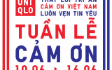 Tuần lễ Cảm ơn của UNIQLO: Chuỗi hoạt động thân thiện môi trường và gắn kết cộng đồng