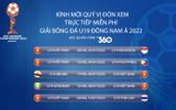 TV360 Viettel đồng sở hữu bản quyền phát sóng AFF U19 Championship 2022