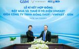 Lado taxi mua và thuê 540 xe điện VinFast