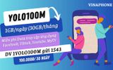 Gói cước YOLO100M của VinaPhone: Chỉ sợ hết pin, không lo hết mạng