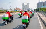 Lotteria Việt Nam giao hàng bằng xe máy điện Honda
