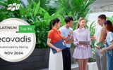 FPT tại Pháp được EcoVadis xếp hạng Bạch kim về Phát triển Bền vững