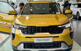 Cận cảnh Kia Sonet 2024 giá thấp nhất 539 triệu đồng vừa về đại