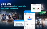 Gần 70 nghìn người dân "kêu khó" qua Zalo SOS vì bão Bualoi