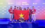 Đội tuyển Việt Nam giành huy chương bạc cuộc thi Robotics quốc tế