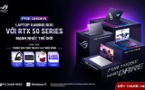 ROG mở đặt trước loạt laptop gaming mạnh nhất thế giới trang bị RTX 50 Series