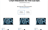 MacBook Air M4 ra mắt với màu mới, giá rẻ hơn 1 triệu đồng