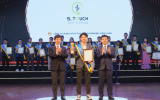 Vinh danh Giải pháp S.TOUCH - Trạm sạc xe điện tại giải thưởng Sao Khuê 2025