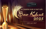 Ứng dụng AIoT cho Camera của Vconnex đạt giải thưởng Sao Khuê 2025
