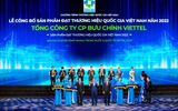 Viettel Post được vinh danh Thương hiệu Quốc gia 5 năm liên tiếp
