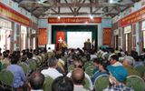 Nam Định công bố thí điểm công cụ thu gom rác trên sông tại huyện Xuân Trường