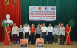 Công bố thí điểm công cụ thu gom rác trên sông tại huyện Giao Thuỷ, tỉnh Nam Định
