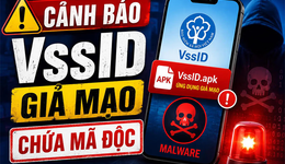 Xuất hiện ứng dụng VssID giả mạo chứa mã độc