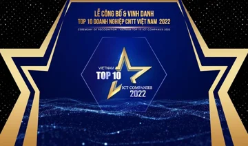 [TRỰC TIẾP] LỄ CÔNG BỐ & VINH DANH: TOP10 DOANH NGHIỆP CNTT VIỆT NAM 2022