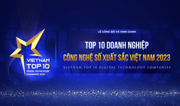 [Trực tiếp] Lễ công bố và Vinh danh Top 10 Doanh nghiệp công nghệ số xuất sắc Việt Nam 2023