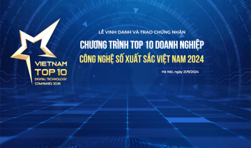 [Trực tiếp] Lễ công bố và Vinh danh Top 10 Doanh nghiệp công nghệ số xuất sắc Việt Nam 2024