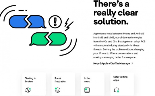 Apple chưa có kế hoạch mở rộng iMessage