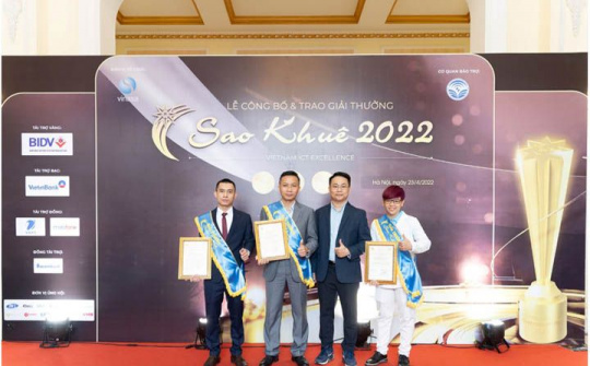 LogTecHub được vinh danh giải thưởng Sao Khuê 2022 tại lĩnh vực Thương mại Điện tử và các nền tảng Chuyển đổi số