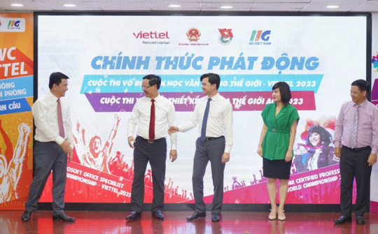 Phát động cuộc thi 'Vô địch Tin học văn phòng thế giới' và 'Vô địch Thiết kế đồ họa thế giới'