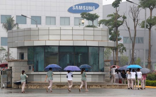 Nhà máy Samsung Việt Nam tạm ngưng hoạt động?