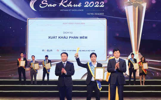 AMELA hai năm liên tiếp nhận giải thưởng Sao Khuê