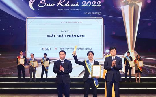 AMELA hai năm liên tiếp nhận giải thưởng Sao Khuê