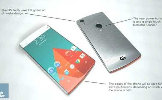 LG G5 sẽ có khung viền kim loại?