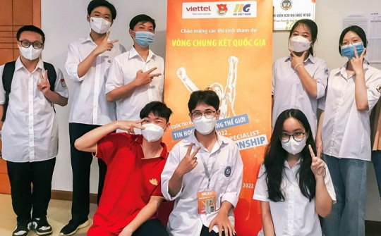 Vòng chung kết quốc gia cuộc thi Vô địch Tin học văn phòng Thế giới – Viettel 2022