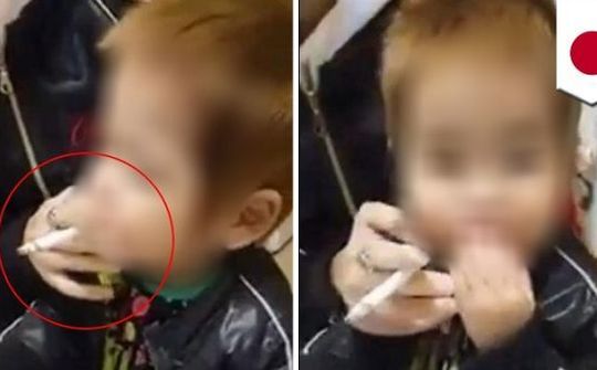 Bị bắt vì đăng clip dạy con hút thuốc trên Facebook