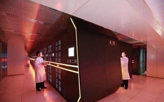 Số lượng "siêu máy tính" của Trung Quốc bằng cả châu Âu