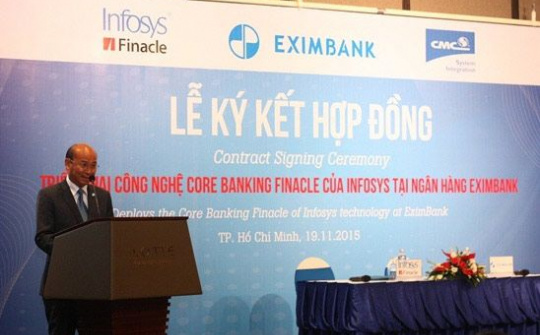 Eximbank nâng lợi thế cạnh tranh trên giải pháp Infosys