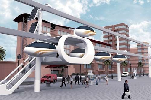 Israel sẽ có...taxi bay