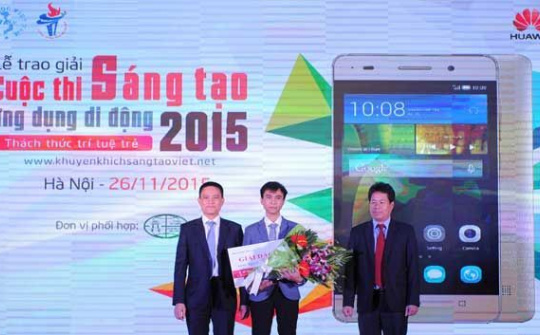 Phần mềm chặn tin rác giành giải đặc biệt Sáng tạo Ứng dụng Di động 2015