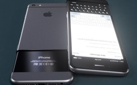 Ý tưởng iPhone 7 tuyệt đẹp gắn bàn phím QWERTY của BlackBerry Priv