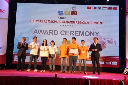 Lộ diện đội Việt Nam tham gia vòng chung kết ACM/ICPC 2015