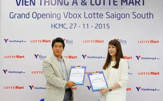 Viễn Thông A mở rộng V-BOX cùng Lotte Mart