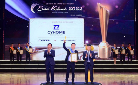 CyHome - Nền tảng quản trị chung cư 4.0 đạt giải Sao Khuê 2022