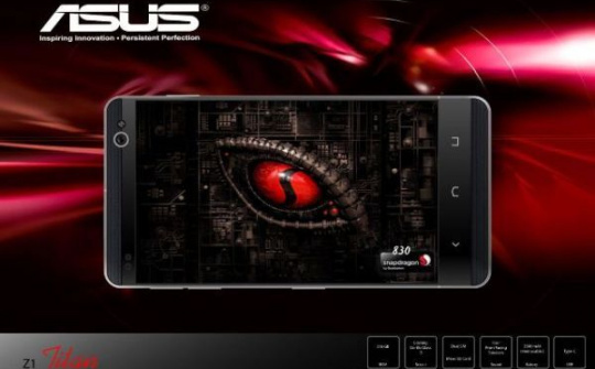 Ấn tượng concept Asus Z1 Titan với RAM 6GB