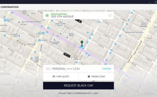 Uber ra mắt ứng dụng cho máy tính, hỗ trợ sử dụng Cortana