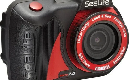 Camera quay dưới 60 m nước không cần vỏ bảo vệ