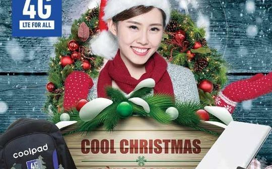 Nhiều quà tặng mừng giáng sinh từ Coolpad