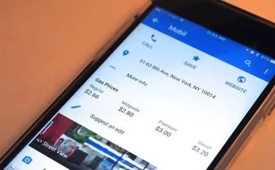 Google Maps cập nhật trên iOS, hiển thị cả… giá xăng