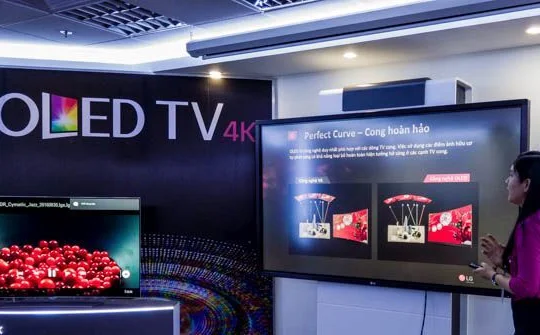 LG mang TV OLED 4K về Việt Nam