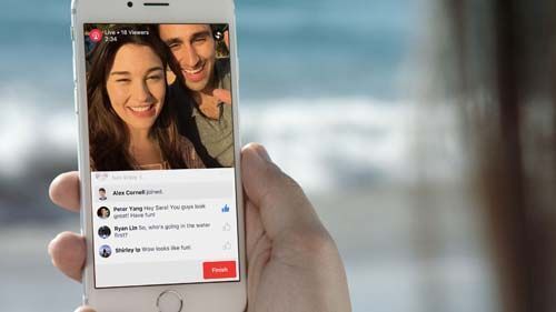 Facebook Live hiện diện trên các fanpage đại diện chính thức