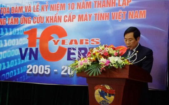 VNCERT kỷ niệm 10 năm thành lập