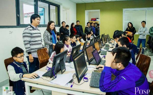 Hào hứng với “Hour of Code" tại Việt Nam