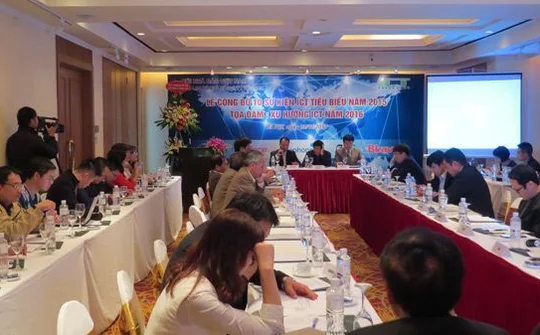 CLB nhà báo CNTT VN công bố 10 sự kiện ICT tiêu biểu năm 2015