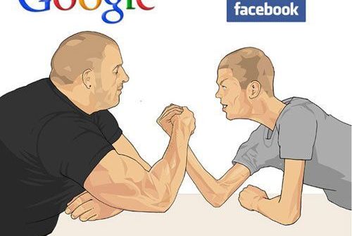 Facebook - Google ngấm ngầm "đấu súng"?