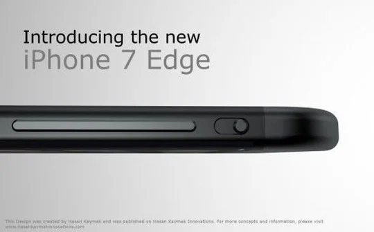 [Video] Ý tưởng iPhone 7 edge với màn hình cong mềm mại