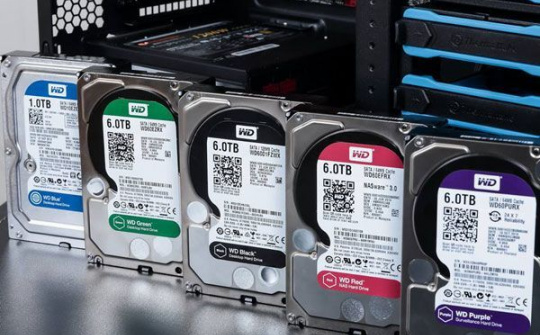 Ổ cứng trong WD: Màu nào việc nấy